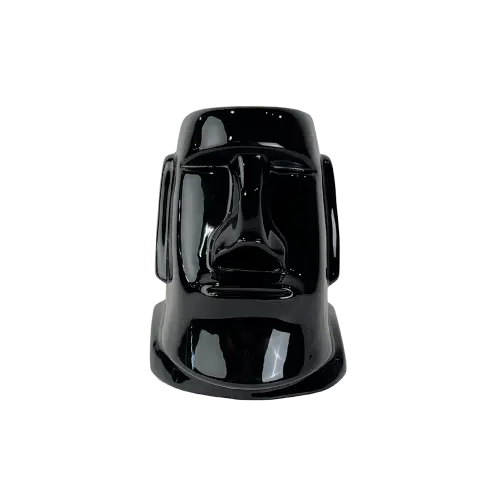 Black-Ceramic-Face-Tissue-Holder Black Ceramic Face Tissue Holder