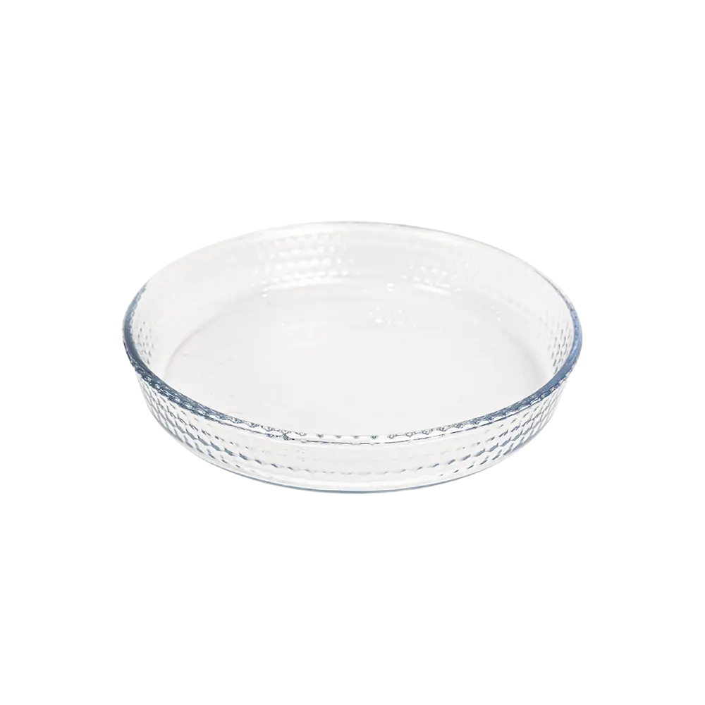 Borart 2pcs round dots design pyrex set1