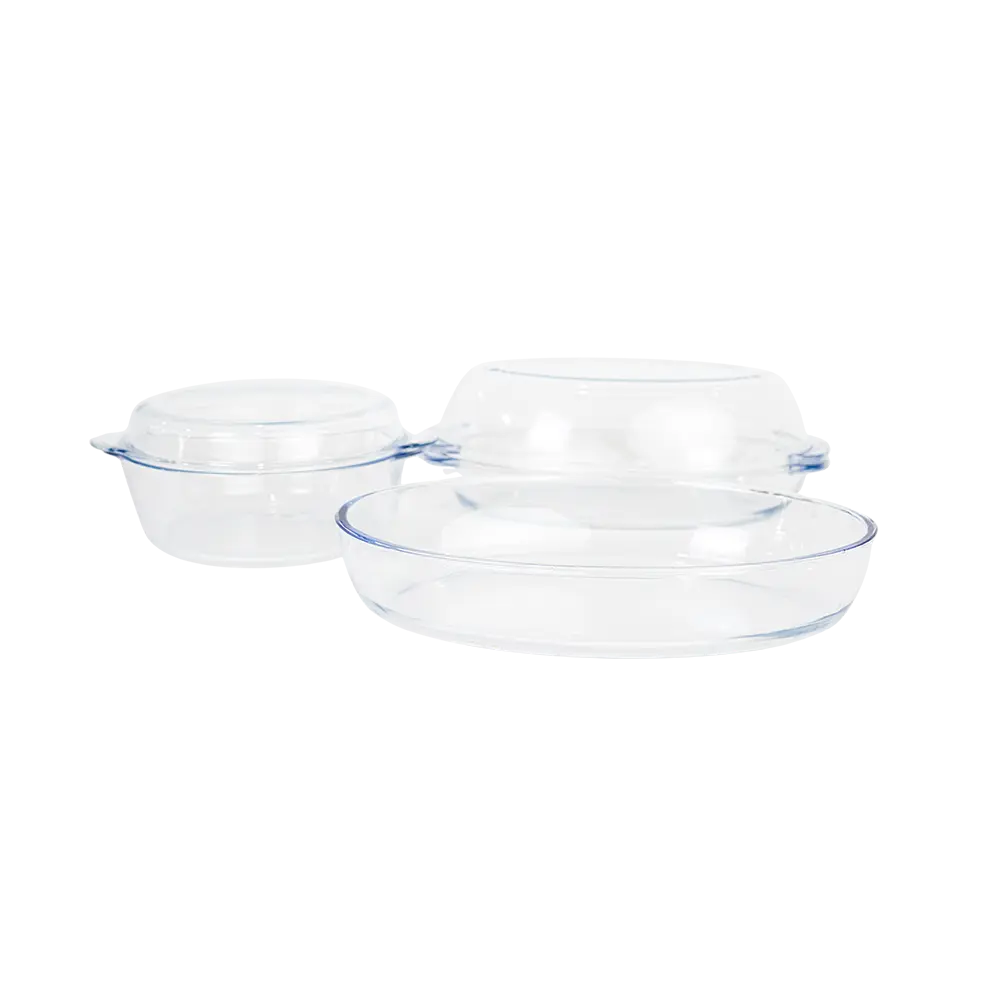 Borart 5pcs Pyrex Set