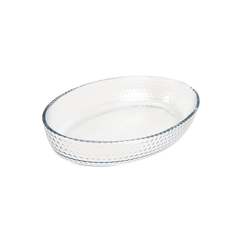 Borart-Oval-Dots-Design-Pyrex-with-Orange-Lid1 Borart oval dots design pyrex with orange lid1