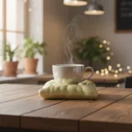 Ceramic-White-Mug-with-Yellow-Saucer1 Ceramic White Mug with Yellow Saucer1
