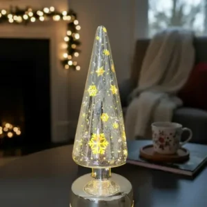 Christmas Tree Plastic Gold small1