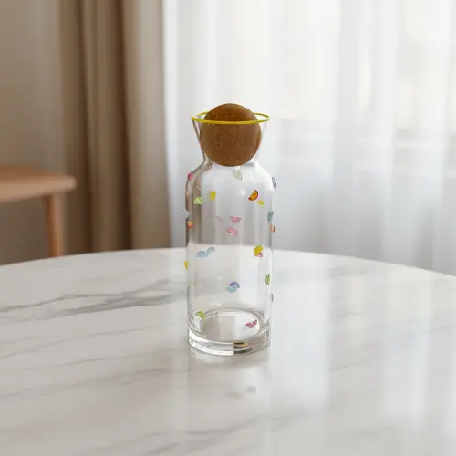 Citrus Splash Glass Carafe1