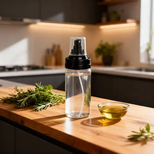 Clear Glass Spray Bottle1