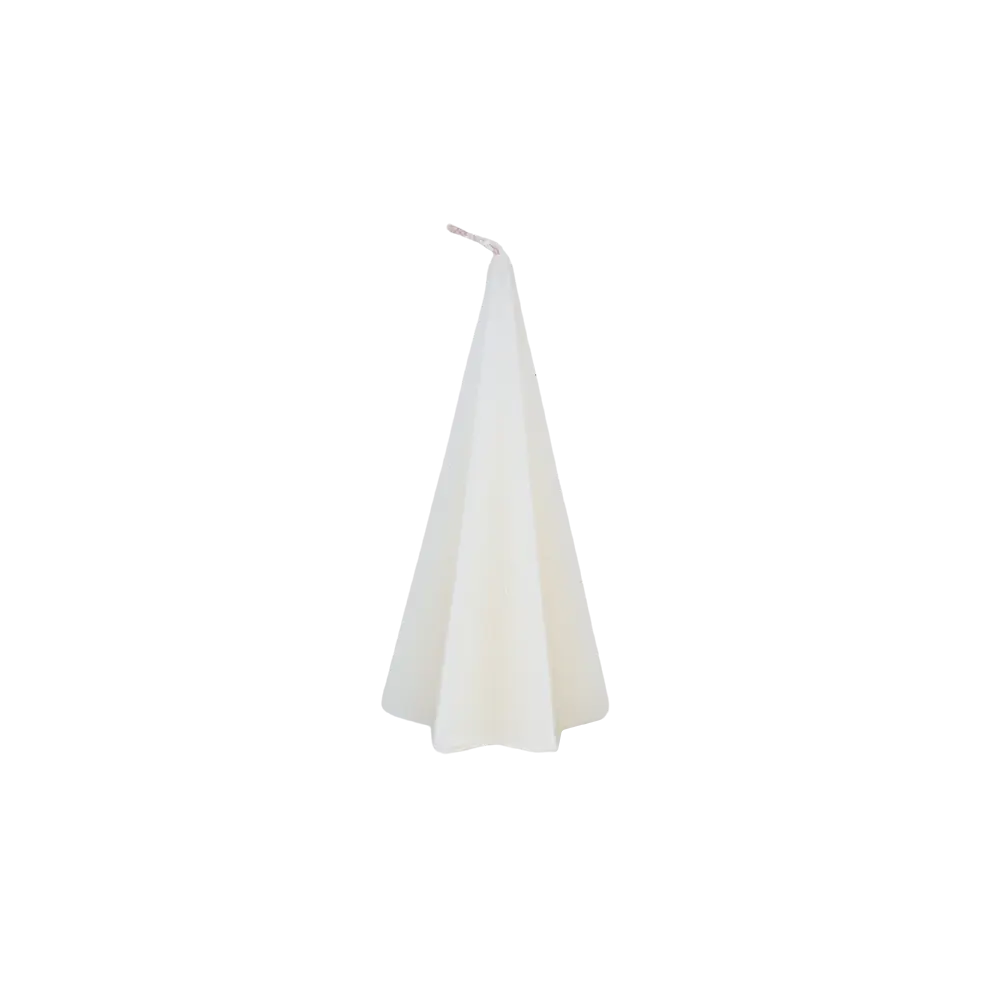 Cone Shape White Candle
