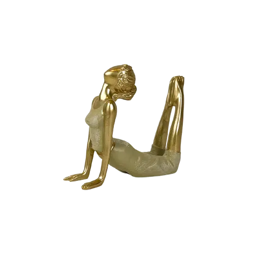 Contemporary Yoga Decor Backbend Figurine