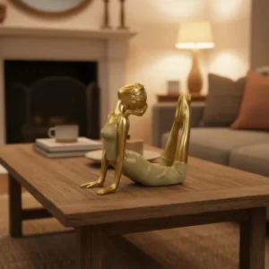 Contemporary Yoga Decor Backbend Figurine1