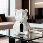 Cute-White-Modern-Bear-Tissue-Dispenser1 Cute White Modern Bear Tissue Dispenser1
