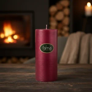Fama 30cm red candle1