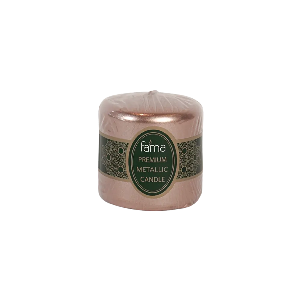 Fama 7.5cm bronze candle