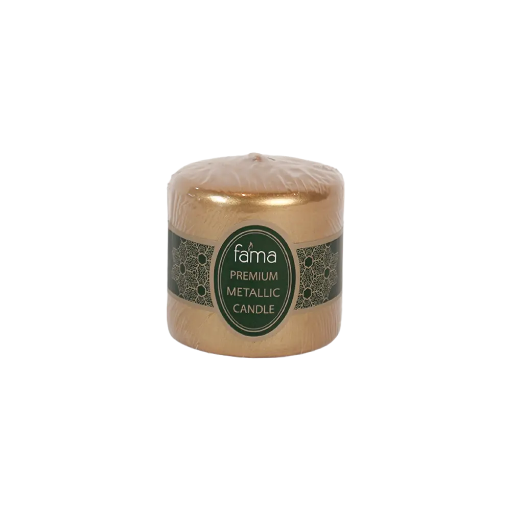 Fama 7.5cm gold candle