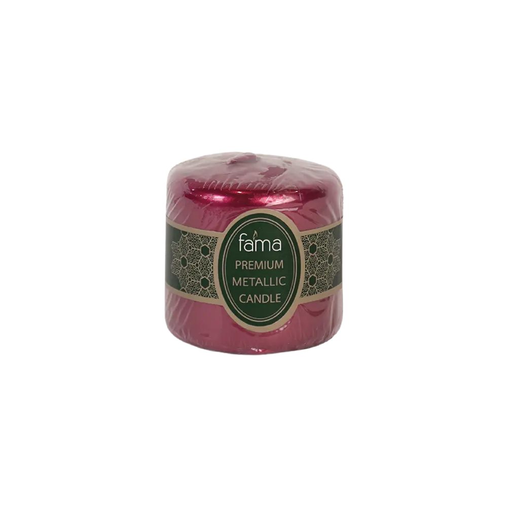 Fama 7.5cm red candle
