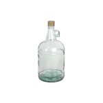 Large Glass Oil Bottle with Handle 2 Liter