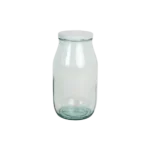 Large Glass Storage Jar with Airtight Lid 3Kilo