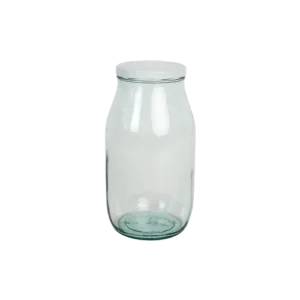 Large Glass Storage Jar with Airtight Lid 3Kilo