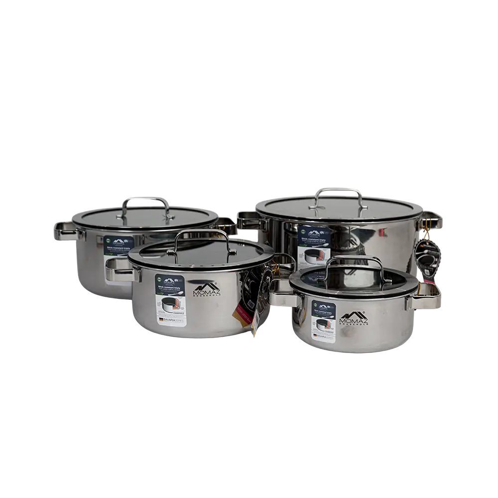 Momaz-8pcs-Stick-Resistant-Cookware-Set Momaz 8pcs Stick Resistant Cookware Set