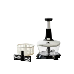 Momaz Salad Maker 3 in 1 Press Chopper & Spinner