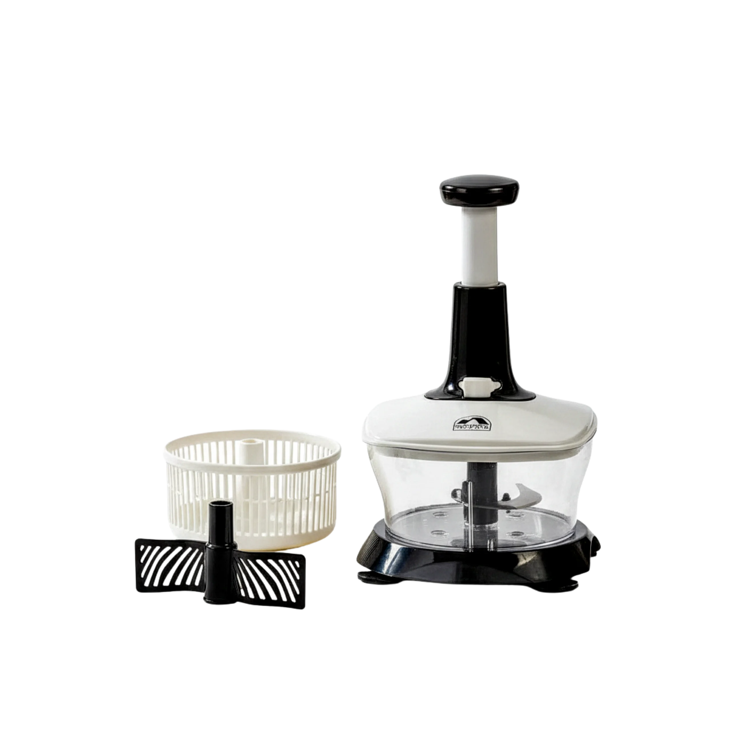 Momaz Salad Maker 3 in 1 Press Chopper & Spinner