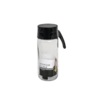 Oil Glass Pitcher 500ml Black lid