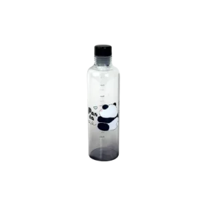 Panda Back View Glass Bottle