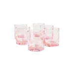 Pink Blossom Glass Set