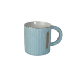 Porcelain Golden Rim Blue Mug