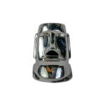 Silver Ceramic Face Tissue Holder