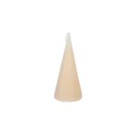 Small Cone Shape Offwhite Candle