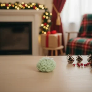 Small Flower Mint Scented Candle1