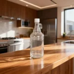 Small Glass Oil Bottle with Handle 500ml1