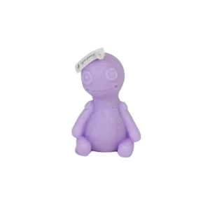 Small Monster Shape Purple Candle