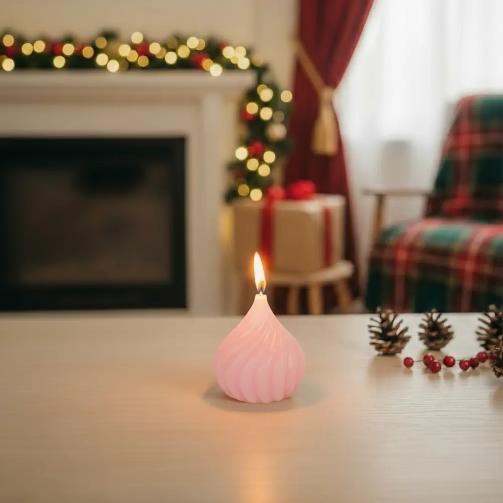 Small-Onion-Shape-Pink-Candle1 Small Onion Shape Pink Candle1