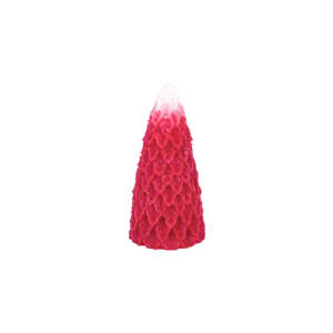Small Red & White Candle