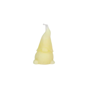 Small Santa Claus Shape White Candle