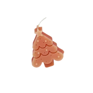 Small Tree Shape Orange Candle