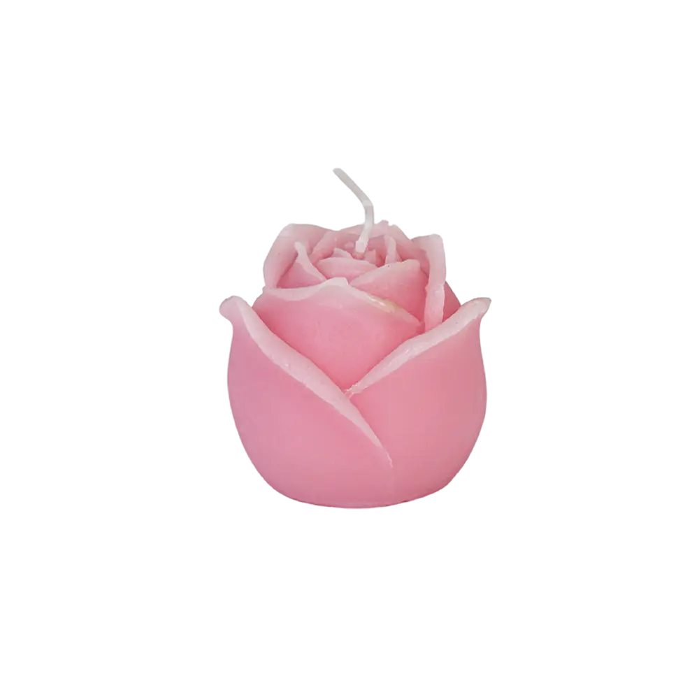 Small Tulip Pink Scented Candle