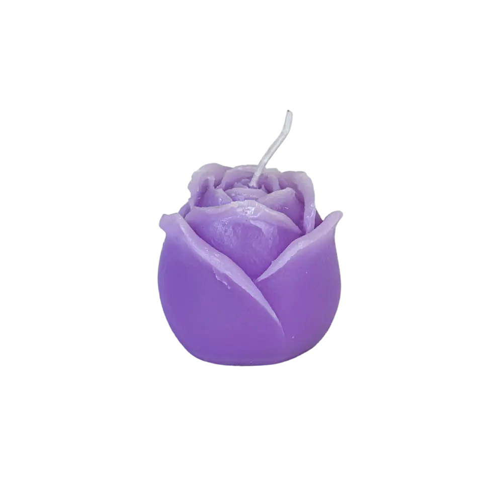 Small Tulip Purple Scented Candle