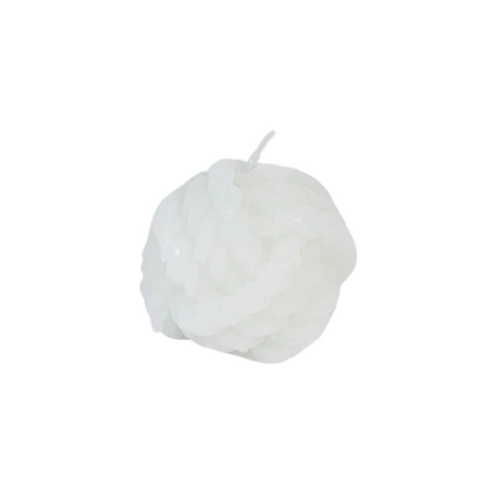 Small-Twisted-Rope-White-Scented-Candle Small Twisted Rope White Scented Candle