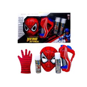 Spider Mask with Gloves and Spray
