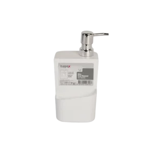 Tuffex white liquid soap dispenser