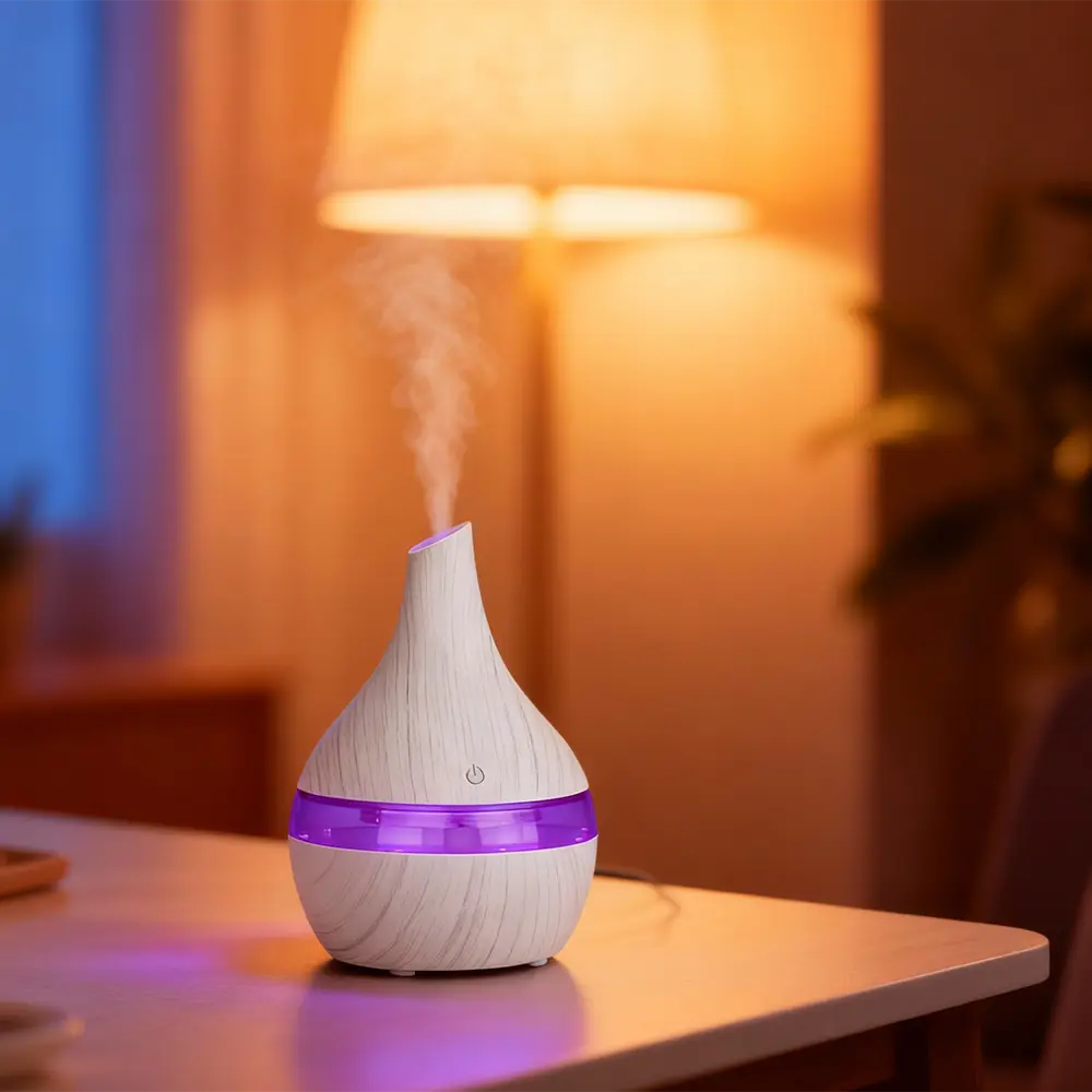 Ultrasonic 15cm aroma humidifier1