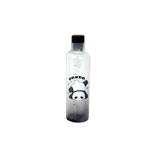 Upside Down Panda Glass Bottle