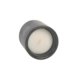 White lily grey jar scented candle2