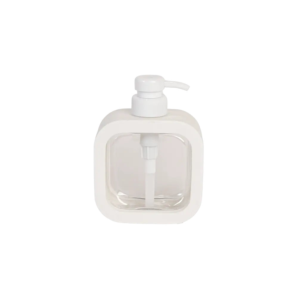 White-Square-Liquid-Soap-Dispenser White square liquid soap dispenser