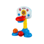 2 in 1 Kids Learning Basketball Hoop with Lights & Sound