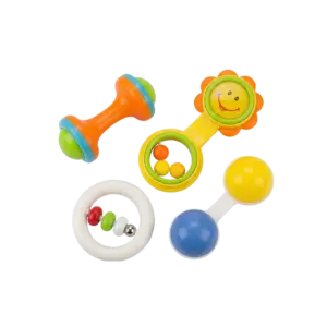 Baby Ring 4pcs Rattle Toy Set