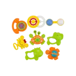 Baby Ring 8pcs Rattle Toy Set