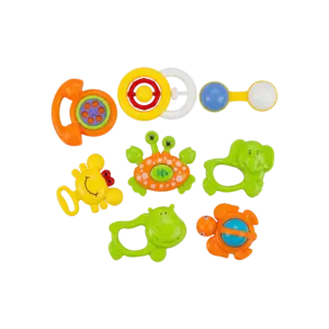 Baby Ring 8pcs Rattle Toy Set