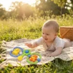 Baby Ring Animal Rattle Set1