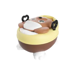 Children Bear Shape Music Toilet1